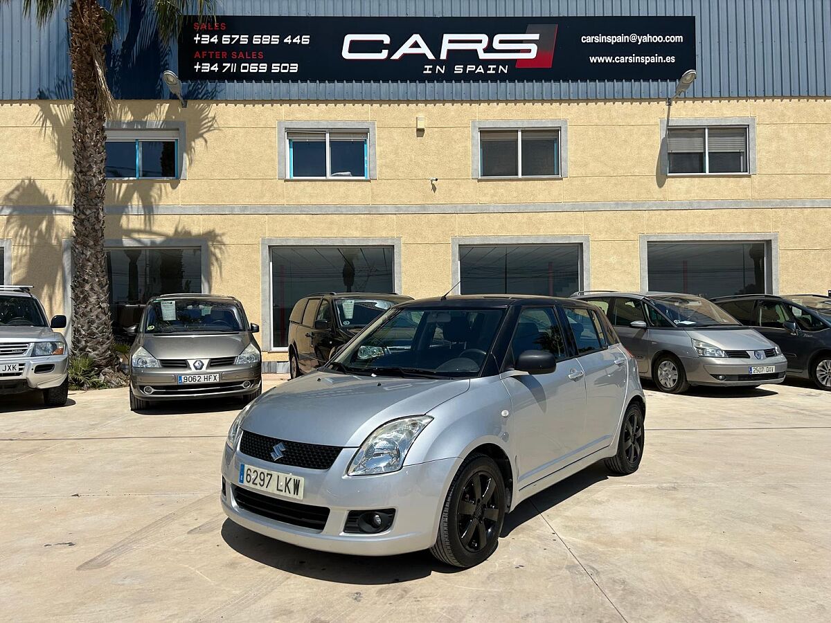 SUZUKI SWIFT 1.3 AUTOMATIC SPANISH LHD IN SPAIN 91000 MILES SUPERB 2008